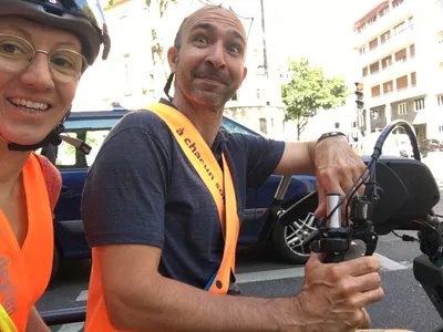 Selfie de Camille et Marc